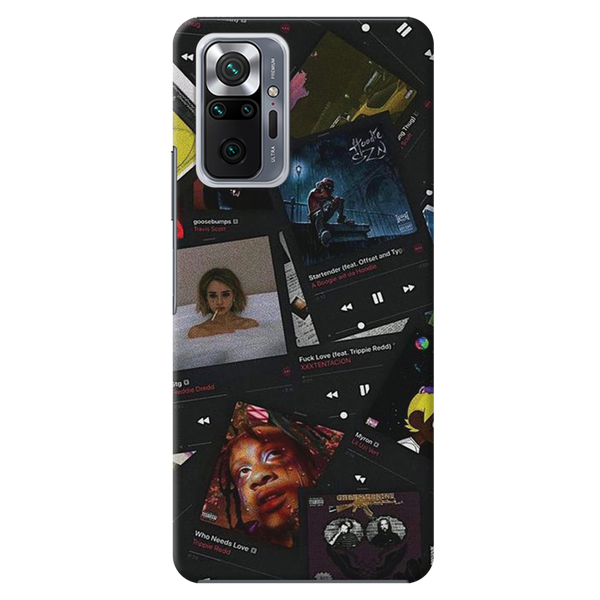 Cassette Printed Slim Cases and Cover for Redmi Note 10 Pro