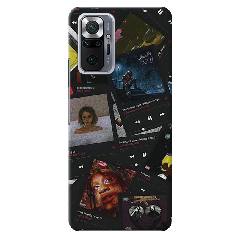 Cassette Printed Slim Cases and Cover for Redmi Note 10 Pro