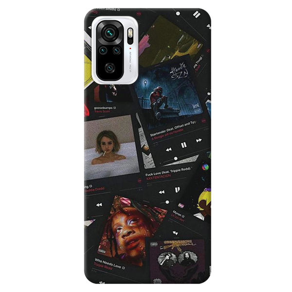 Cassette Printed Slim Cases and Cover for Redmi Note 10
