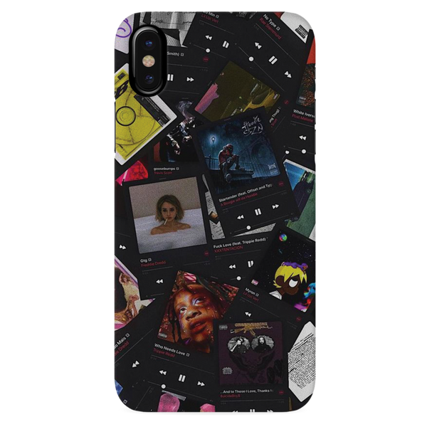 Cassette Printed Slim Cases and Cover for iPhone XS