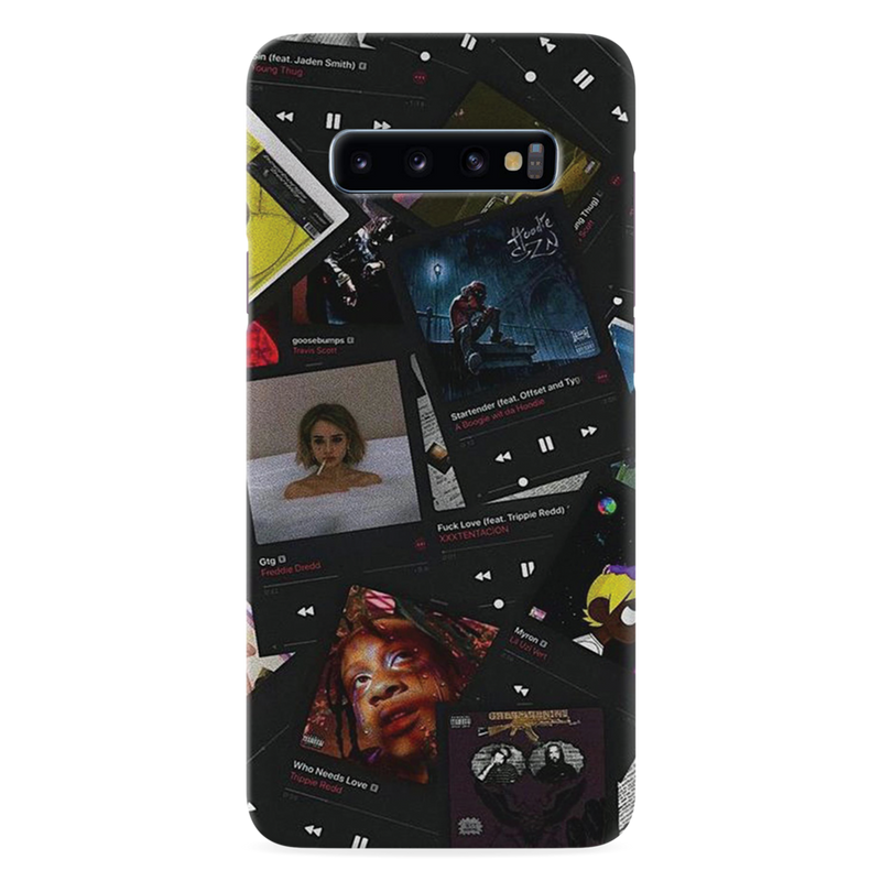 Cassette Printed Slim Cases and Cover for Galaxy S10