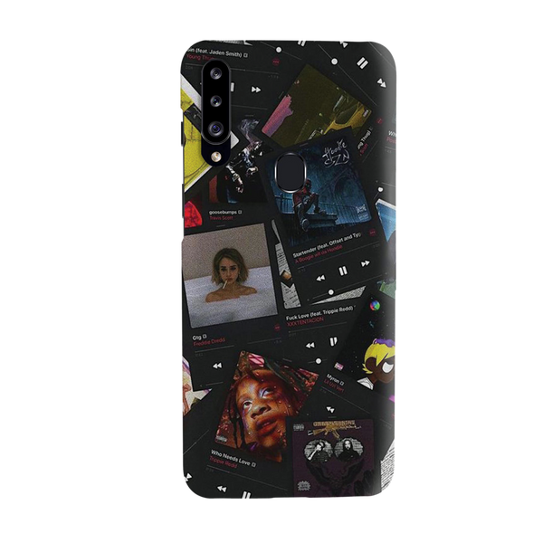 Cassette Printed Slim Cases and Cover for Galaxy A20S