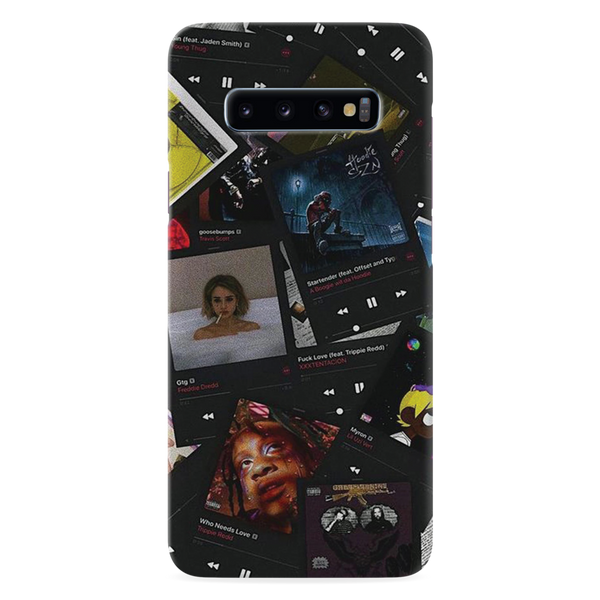 Cassette Printed Slim Cases and Cover for Galaxy S10 Plus