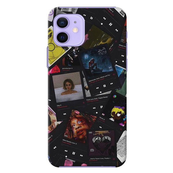 Cassette Printed Slim Cases and Cover for iPhone 12 Mini