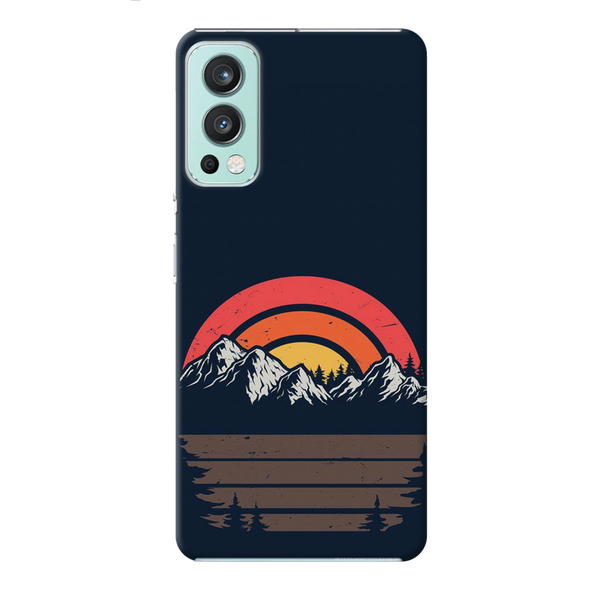 Mountains Printed Slim Cases and Cover for OnePlus Nord 2