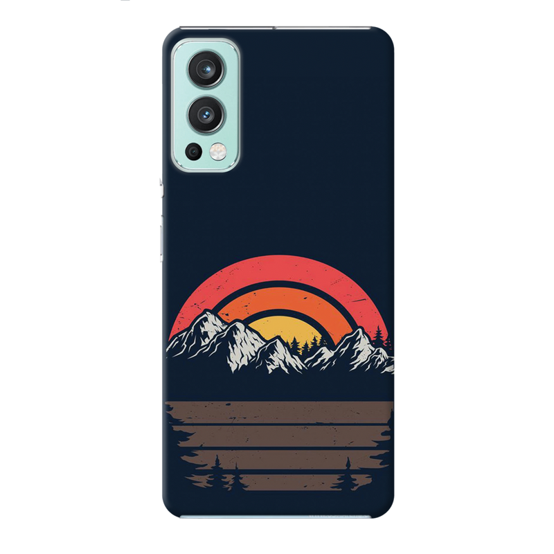 Mountains Printed Slim Cases and Cover for OnePlus Nord 2