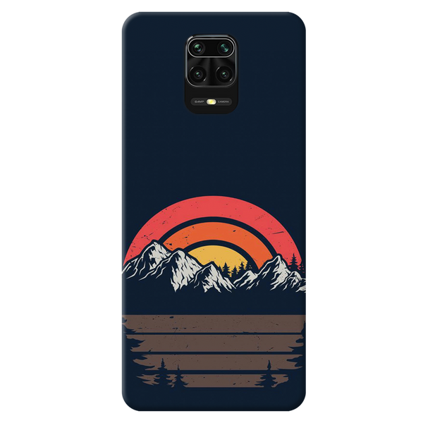 Mountains Printed Slim Cases and Cover for Redmi Note 9 Pro Max