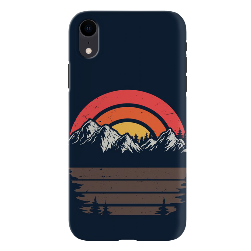 Mountains Printed Slim Cases and Cover for iPhone XR