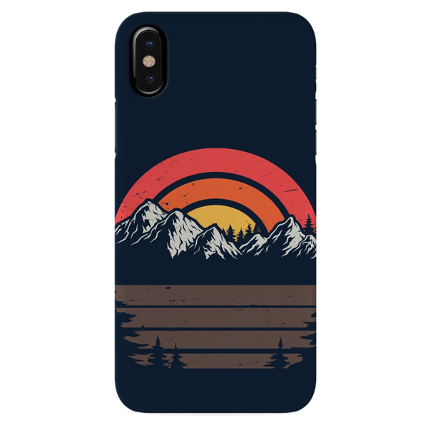 Mountains Printed Slim Cases and Cover for iPhone X