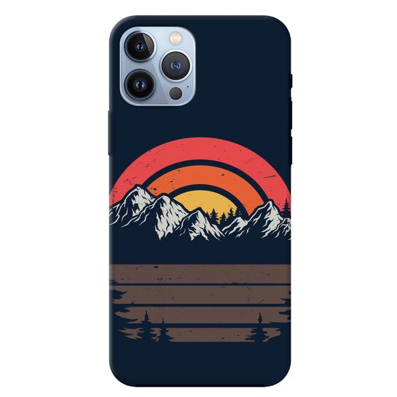 Mountains Printed Slim Cases and Cover for iPhone 13 Pro