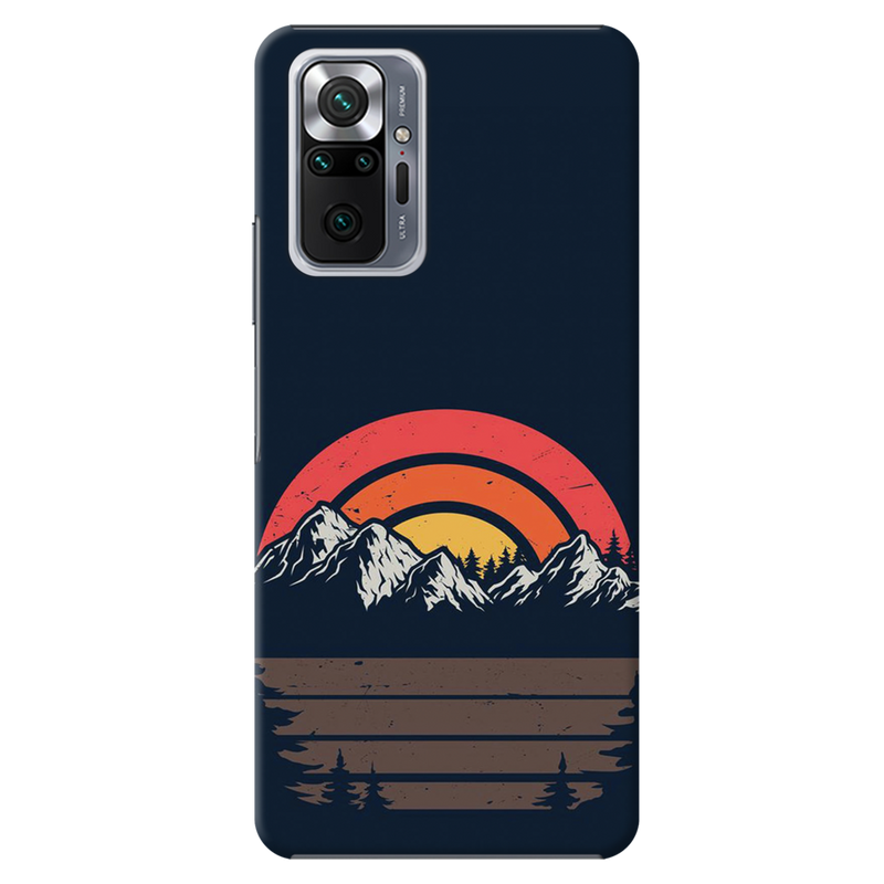 Mountains Printed Slim Cases and Cover for Redmi Note 10 Pro