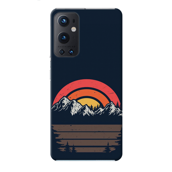 Mountains Printed Slim Cases and Cover for OnePlus 9 Pro