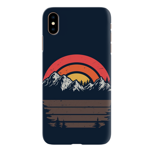 Mountains Printed Slim Cases and Cover for iPhone XS Max
