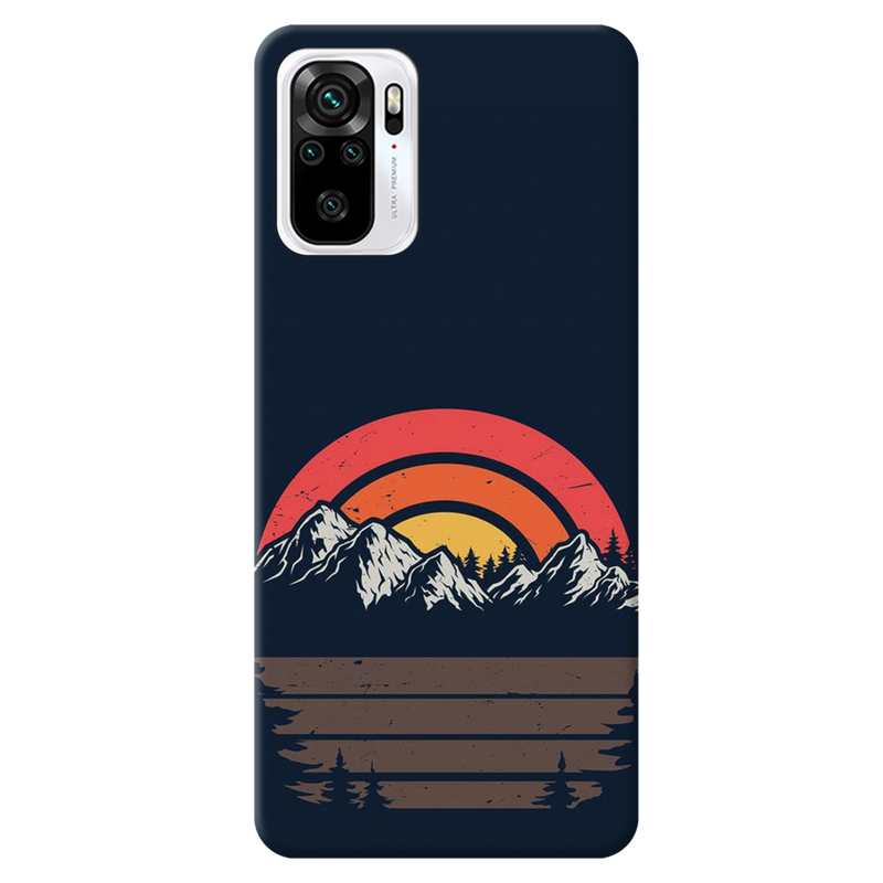 Mountains Printed Slim Cases and Cover for Redmi Note 10