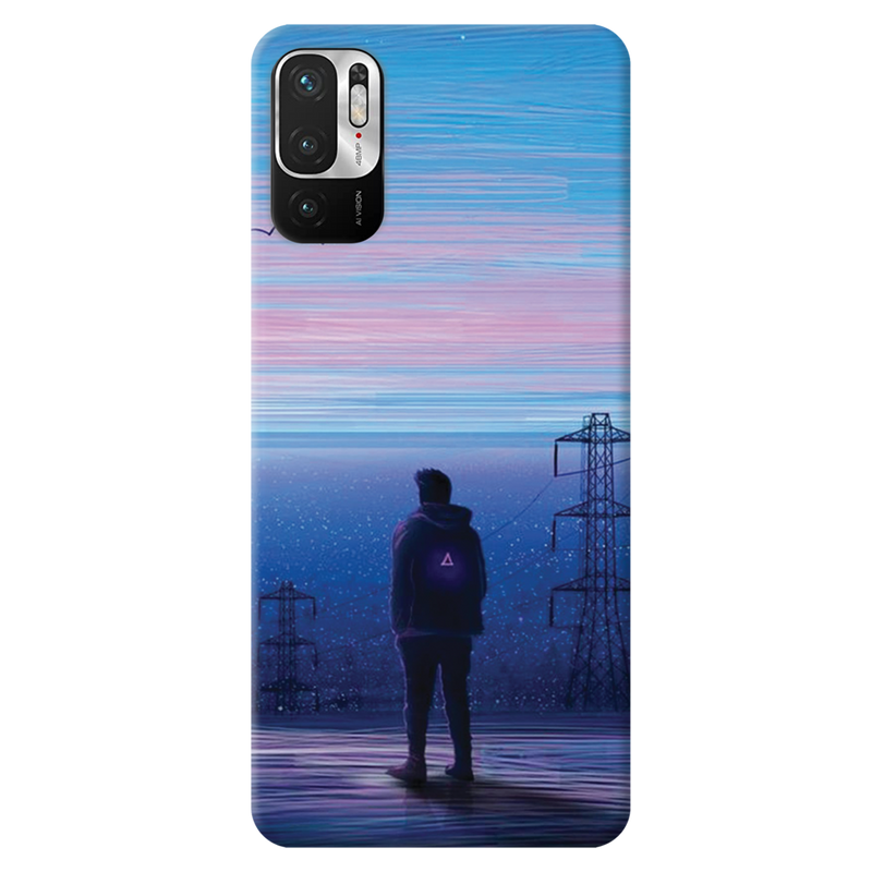 Alone at night Printed Slim Cases and Cover for Redmi Note 10T