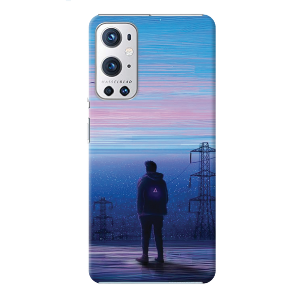 Alone at night Printed Slim Cases and Cover for OnePlus 9R