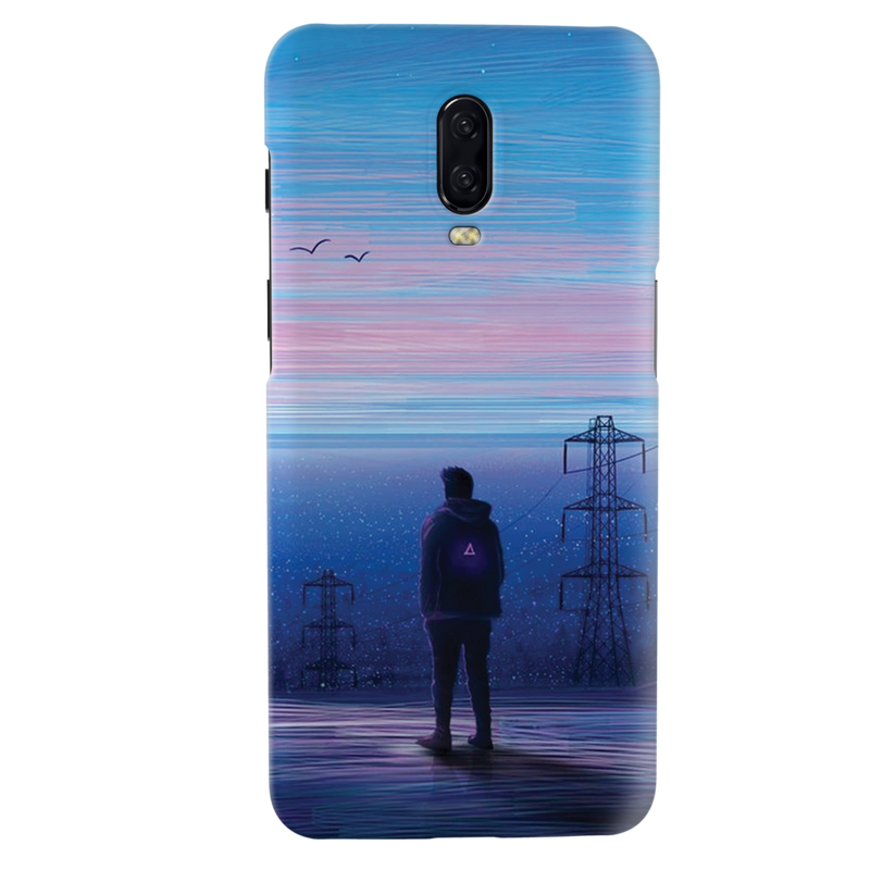 Alone at night Printed Slim Cases and Cover for OnePlus 6T