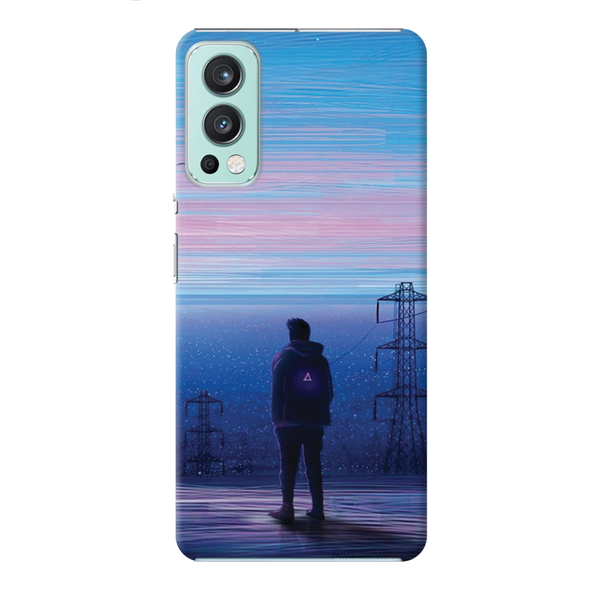 Alone at night Printed Slim Cases and Cover for OnePlus Nord 2