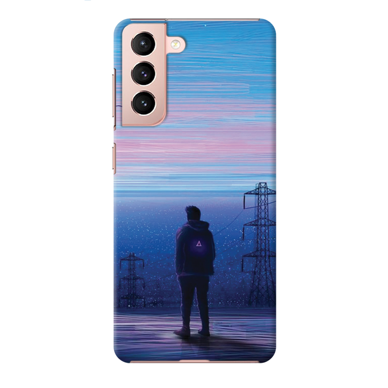 Alone at night Printed Slim Cases and Cover for Galaxy S21 Plus