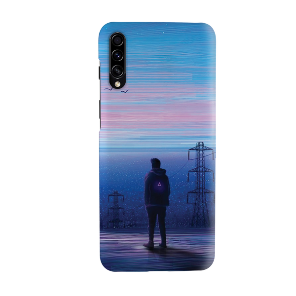 Alone at night Printed Slim Cases and Cover for Galaxy A50