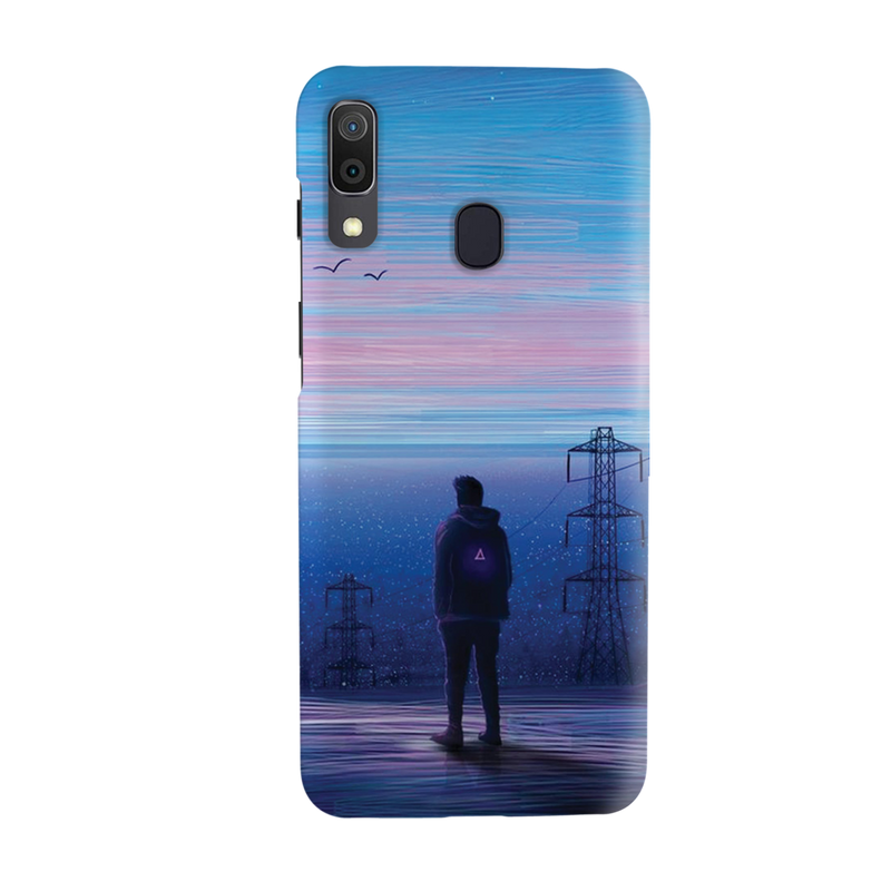 Alone at night Printed Slim Cases and Cover for Galaxy A30