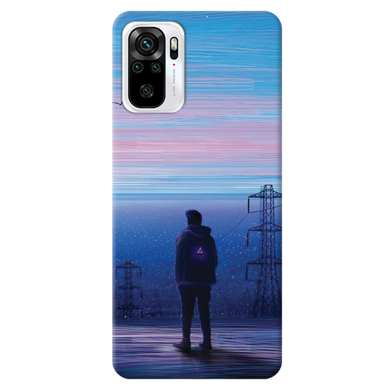 Alone at night Printed Slim Cases and Cover for Redmi Note 10