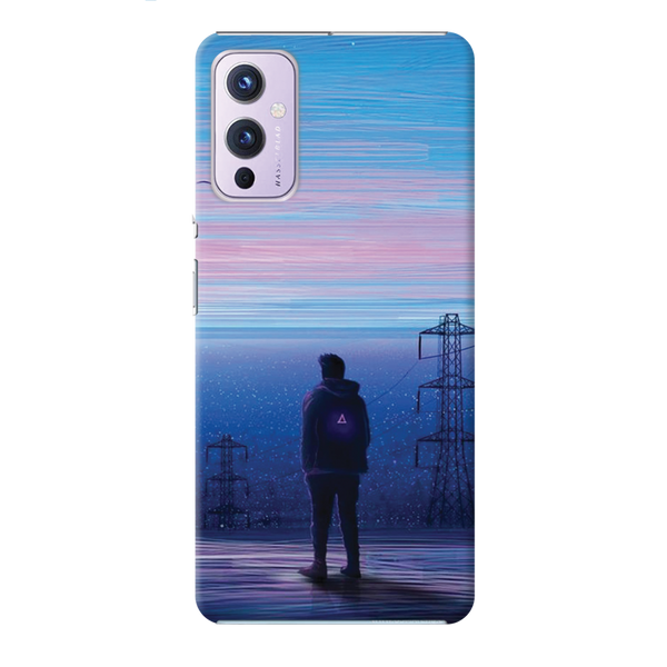 Alone at night Printed Slim Cases and Cover for OnePlus 9