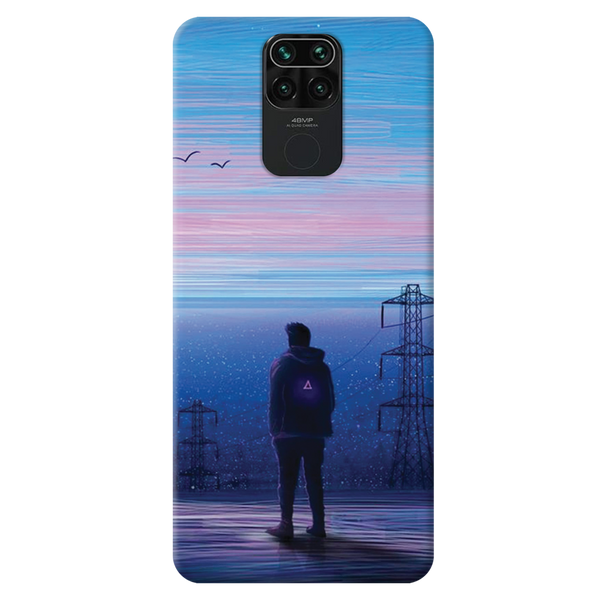 Alone at night Printed Slim Cases and Cover for Redmi Note 9