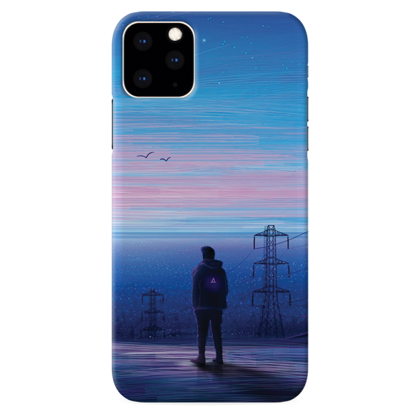 Alone at night Printed Slim Cases and Cover for iPhone 11 Pro