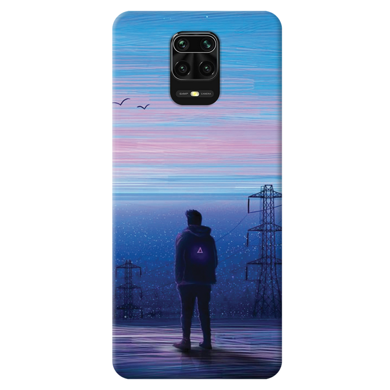 Alone at night Printed Slim Cases and Cover for Redmi Note 9 Pro Max