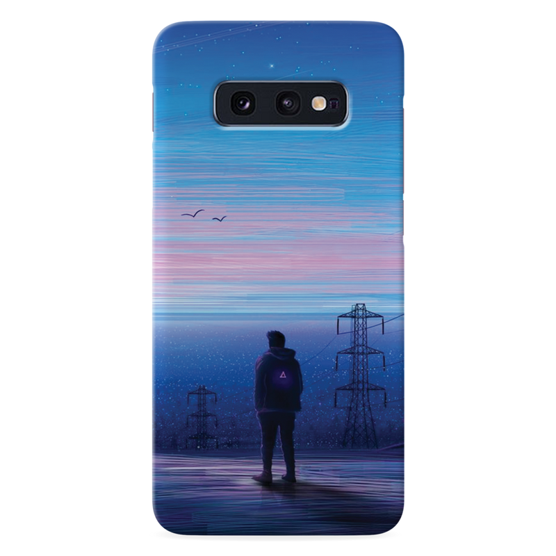 Alone at night Printed Slim Cases and Cover for Galaxy S10E