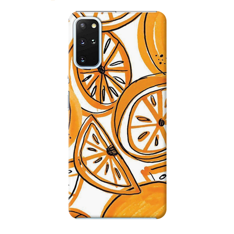 Orange Lemon Printed Slim Cases and Cover for Galaxy S20