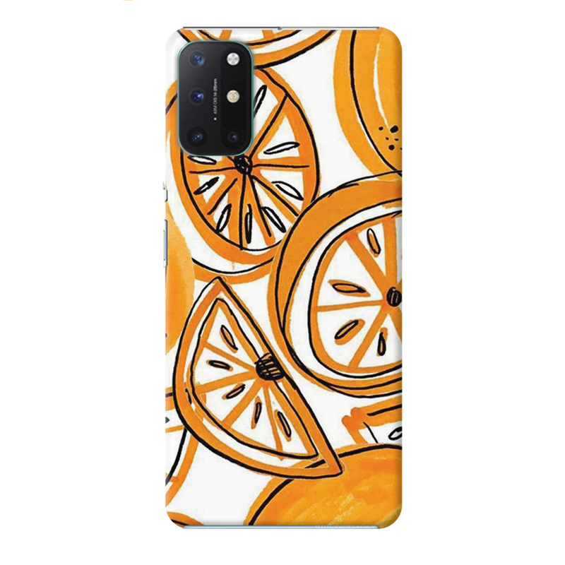 Orange Lemon Printed Slim Cases and Cover for OnePlus 8T