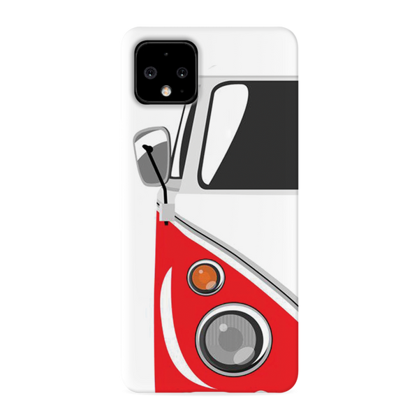 Red Volkswagon Printed Slim Cases and Cover for Pixel 4XL
