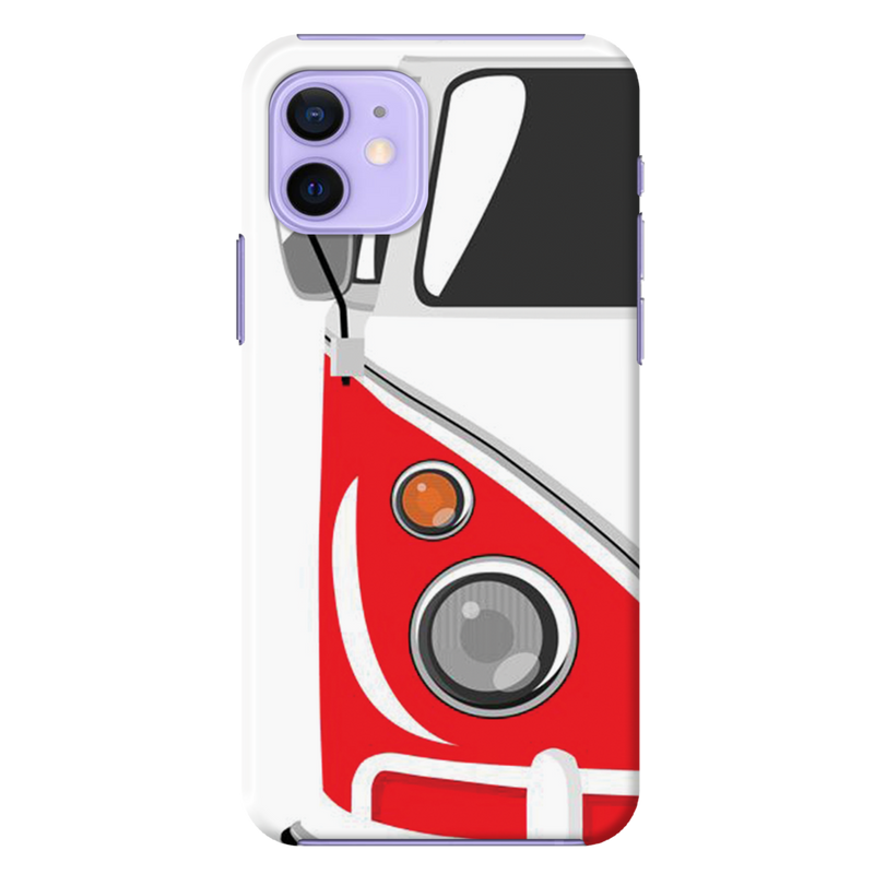 Red Volkswagon Printed Slim Cases and Cover for iPhone 12 Mini