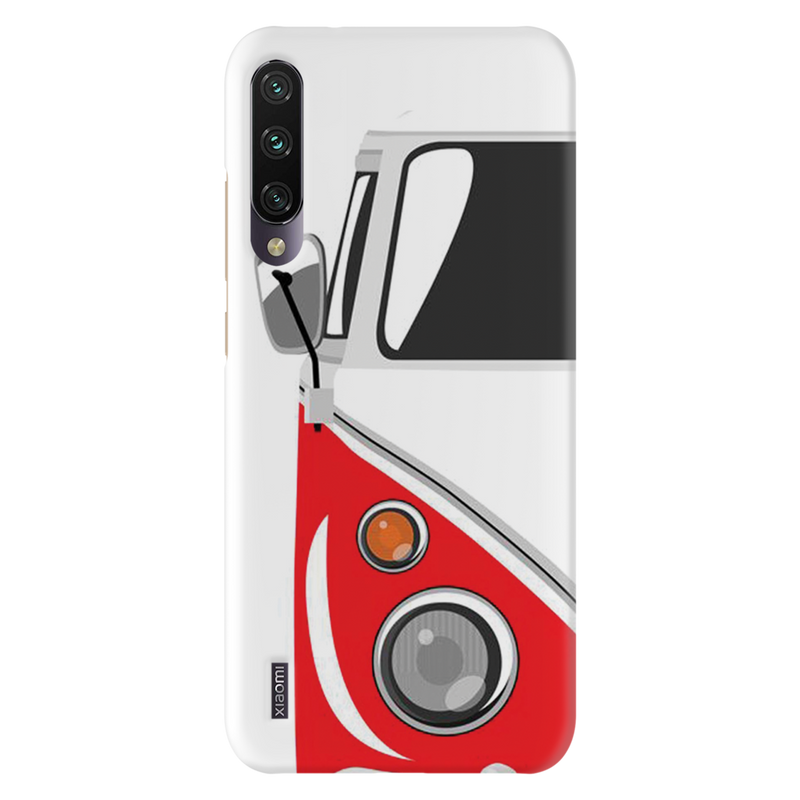Red Volkswagon Printed Slim Cases and Cover for Redmi A3