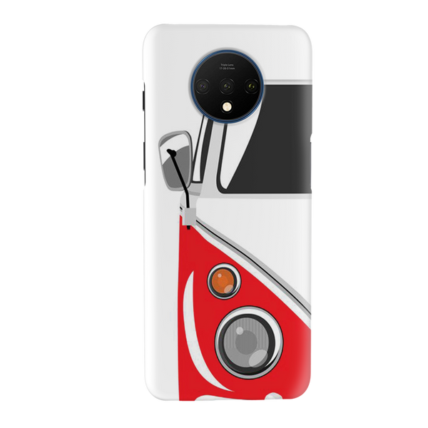 Red Volkswagon Printed Slim Cases and Cover for OnePlus 7T