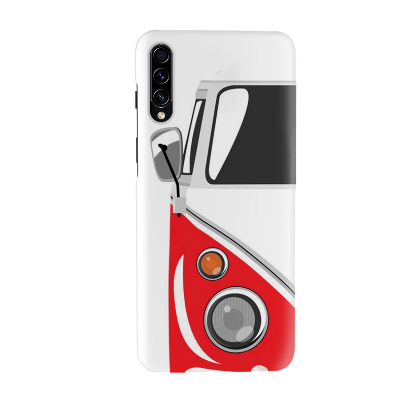 Red Volkswagon Printed Slim Cases and Cover for Galaxy A30S