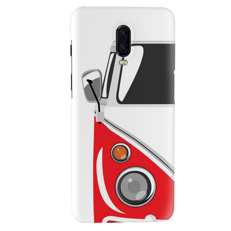 Red Volkswagon Printed Slim Cases and Cover for OnePlus 6T