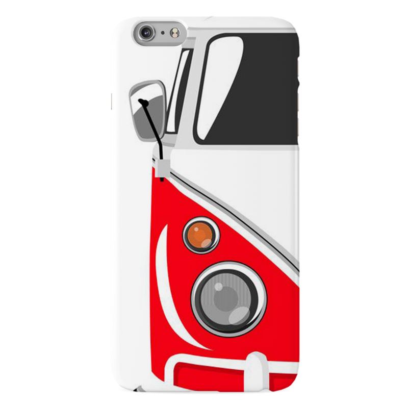 Red Volkswagon Printed Slim Cases and Cover for iPhone 6 Plus