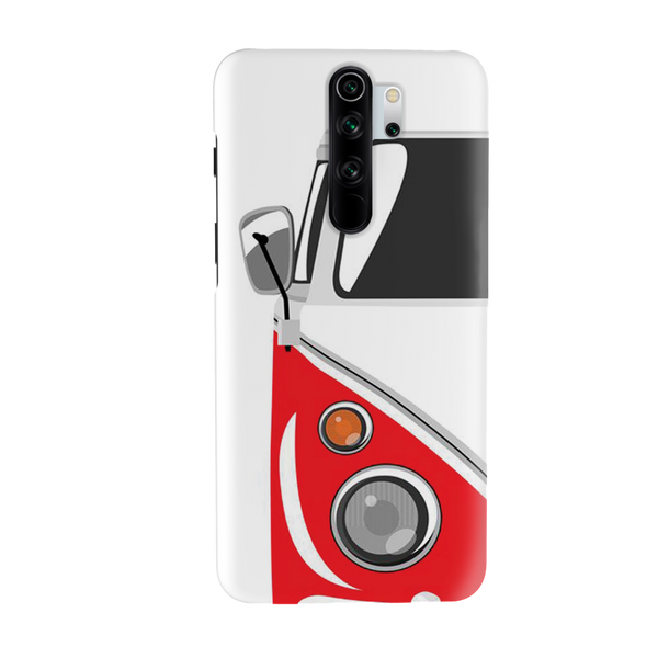 Red Volkswagon Printed Slim Cases and Cover for Redmi Note 8 Pro