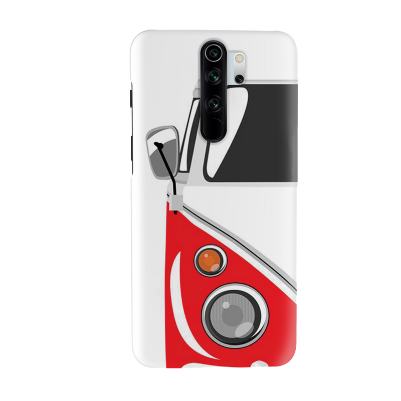 Red Volkswagon Printed Slim Cases and Cover for Redmi Note 8 Pro