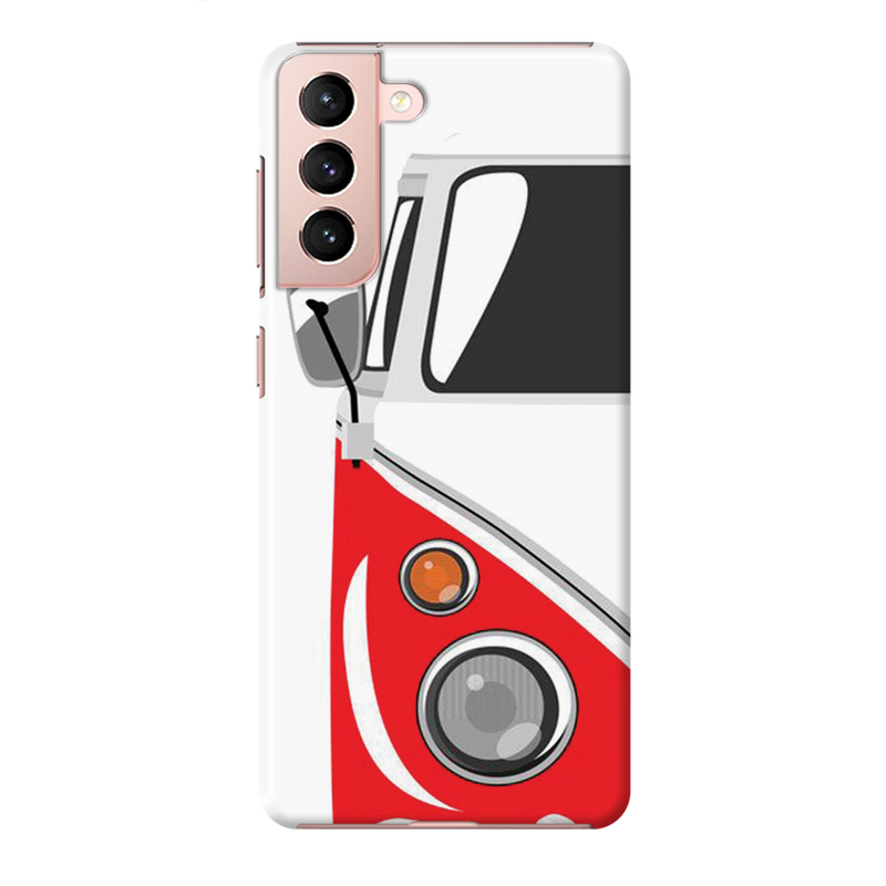 Red Volkswagon Printed Slim Cases and Cover for Galaxy S21