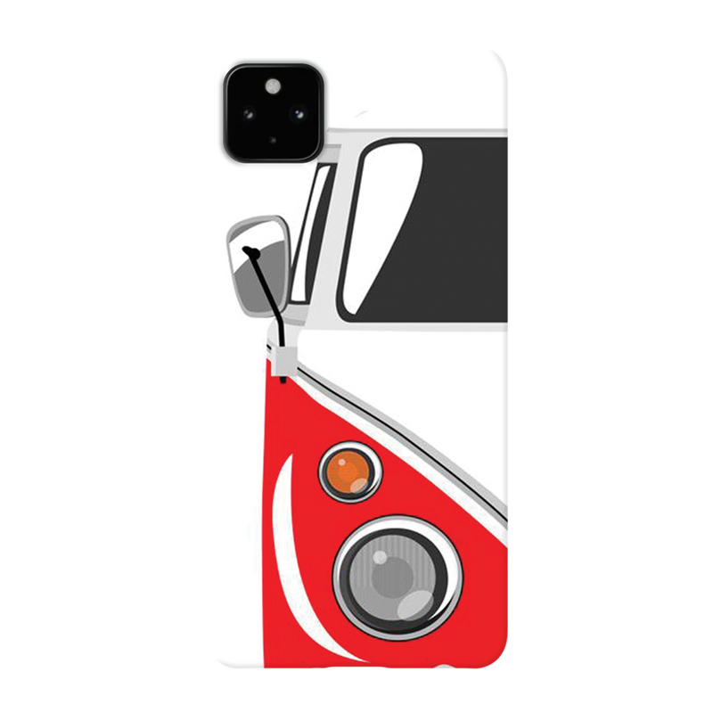 Red Volkswagon Printed Slim Cases and Cover for Pixel 4A