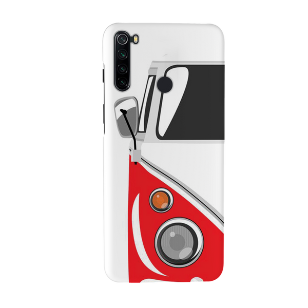 Red Volkswagon Printed Slim Cases and Cover for Redmi Note 8