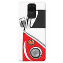 Red Volkswagon Printed Slim Cases and Cover for Redmi Note 9