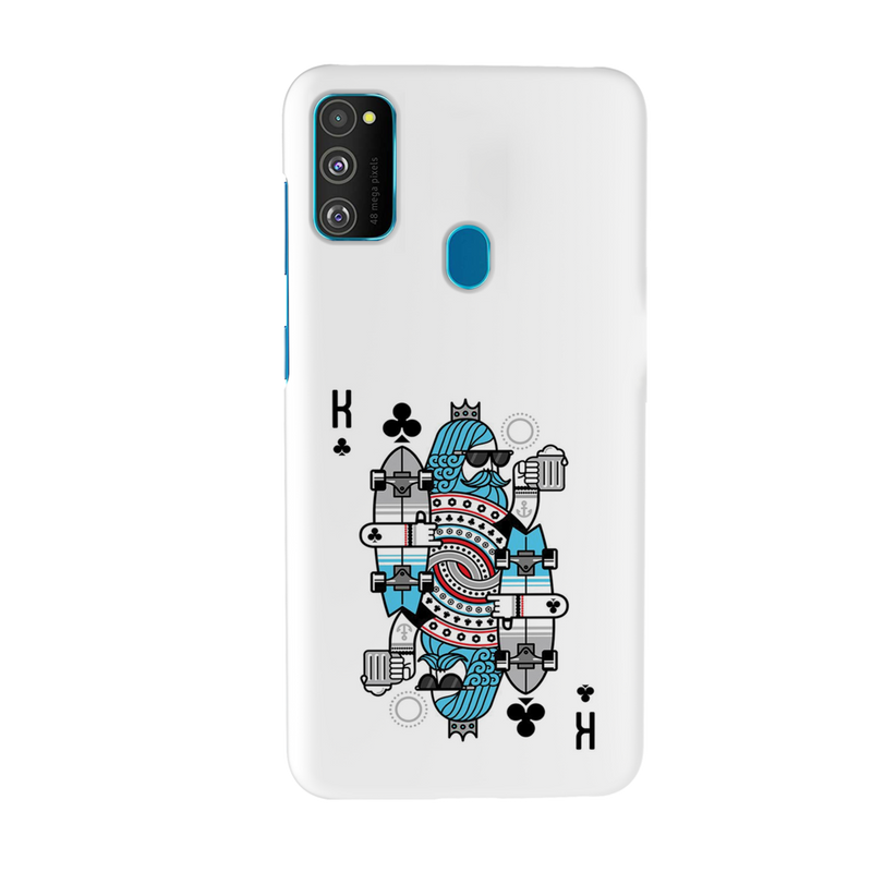 King 2 Card Printed Slim Cases and Cover for Galaxy M30S