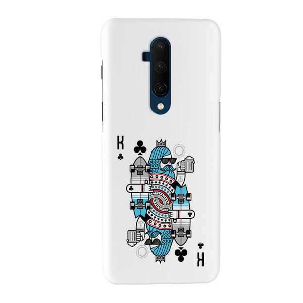 King 2 Card Printed Slim Cases and Cover for OnePlus 7T Pro