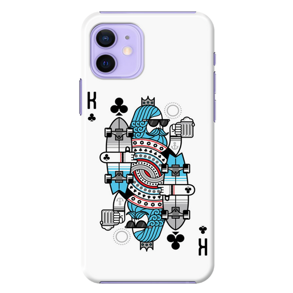 King 2 Card Printed Slim Cases and Cover for iPhone 12 Mini