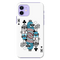 King 2 Card Printed Slim Cases and Cover for iPhone 12 Mini
